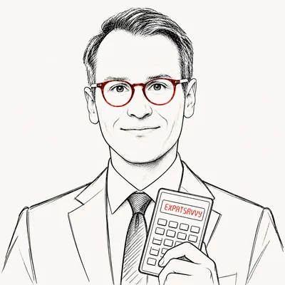Illustrated portrait of Hans Steiner