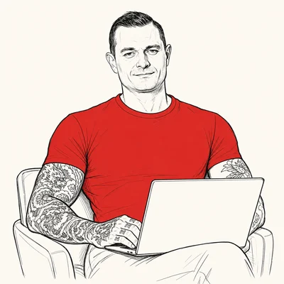 Illustrated portrait of Benjamin Amos Wagner